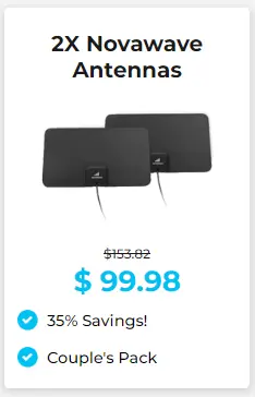 Novawave TV Antenna 2 Unit